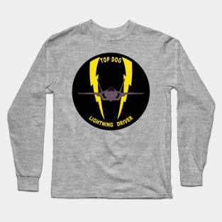 61st Fighter Squadron - F 35 Long Sleeve T-Shirt